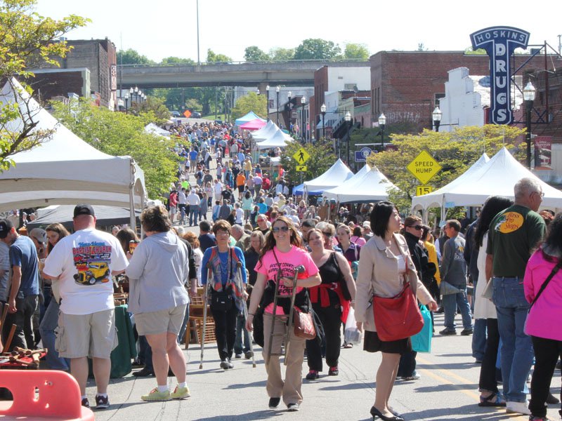 Clinch River Spring Antique Fair Blue Ridge Country